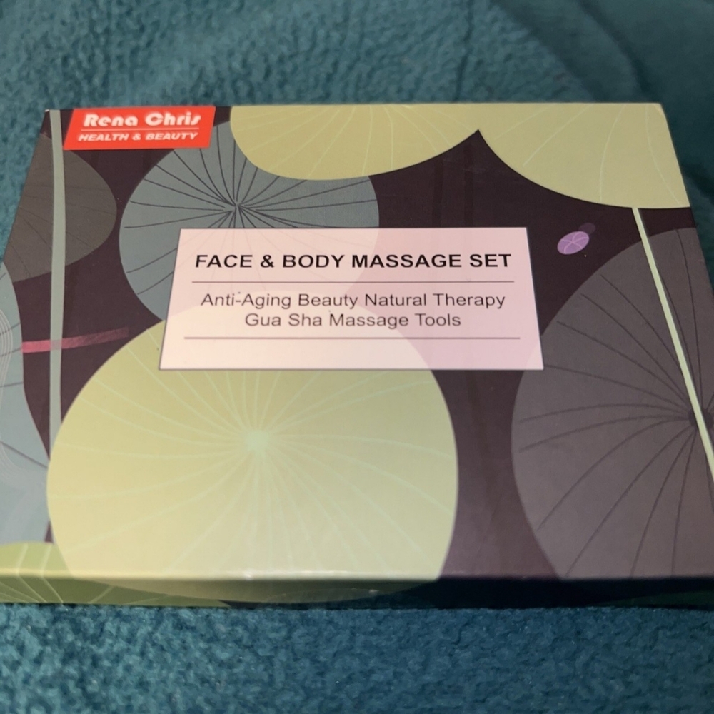 Anti-Aging Beauty Natural Therapy Gua Sha Massage Tools NWT